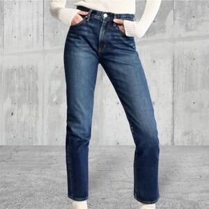 NWT Daily Blue by AG Adriano Goldschmied 28x30 Manya Straight Leg Jeans Legacy